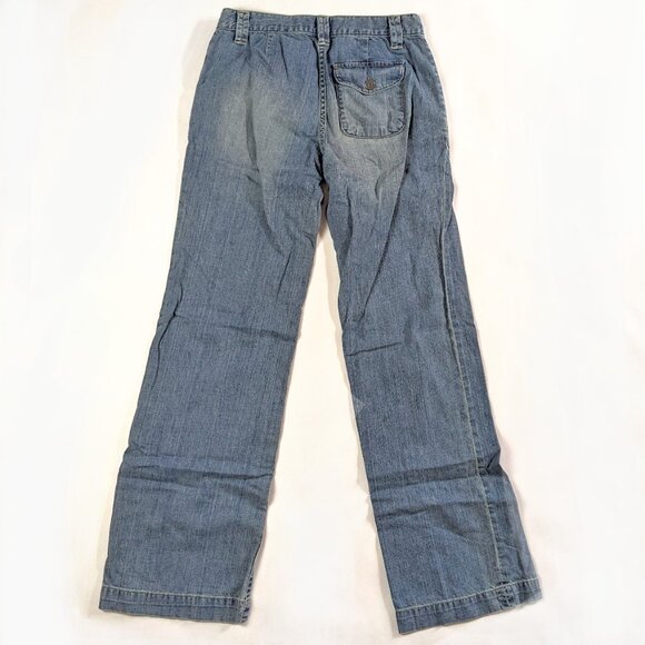 Ralph Lauren Co. Denim Jeans Wide Leg Size 2 Light Wash - Picture 3 of 6